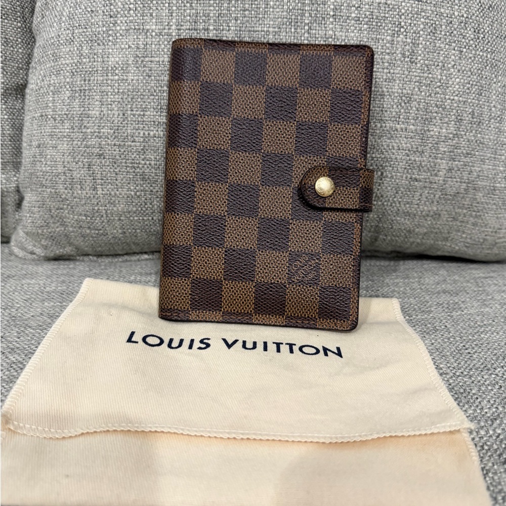Louis Vuitton Damier Ebene Agenda PM